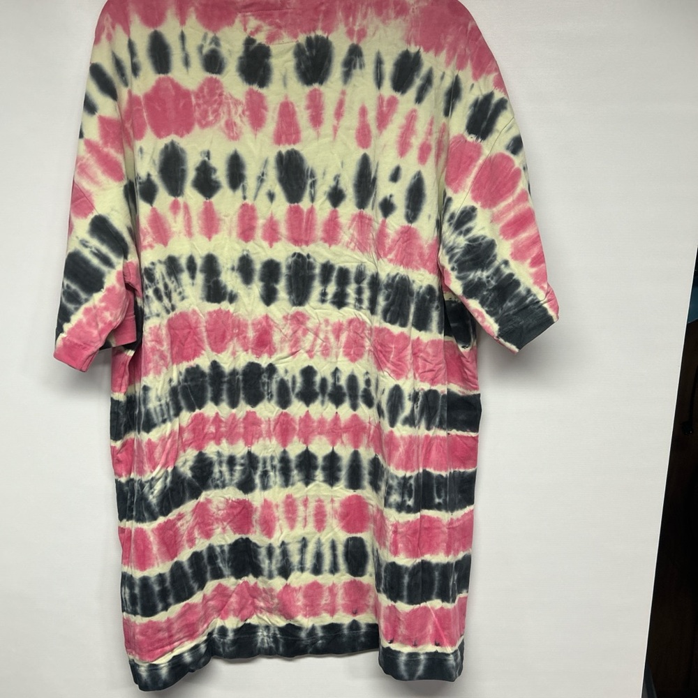CHNGE Pink and Black Tie-Dye Butterfly Tee - Picture 4 of 4